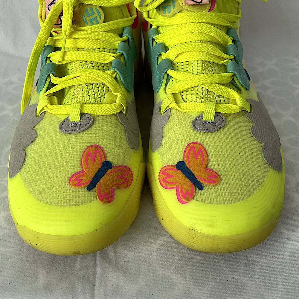 Adidas Men’s Yellow Vol 5 James Harden Boost Basketball Shoes Sneakers **Sz 9** - Picture 8 of 8